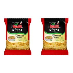 رشته ورمیشل گلها - 150 گرم بسته 50عددی