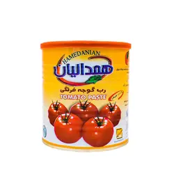 کنسرو رب گوجه فرنگی همدانیان مقدار 800 گرم -12عددی