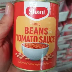 کنسرو لوبیا ساده شانی ۳۷۰گرم بسته ۱۲عددی