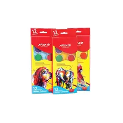 آبرنگ 12 رنگ بزرگ آریا | arya