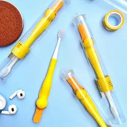 مسواک سیلیکونی فانتزی اردک