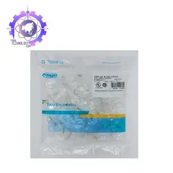 سوکت شبکه CAT6 امپ - بسته 100 عددی - فروشگاه فیدار تکنولوژی آسیا