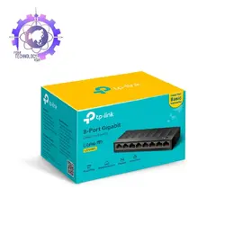 سوییچ LS1008G تی پی لینک (8 پورت) +گارانتی اصلی - فروشگاه فیدار تکنولوژی آسیا