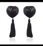 پوشش نیپل چسبی پولکی قلبی و دایره ای زنانه وارداتی بسیار خاص و جذاب