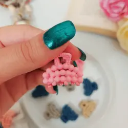 پک دوتایی مینی کلیپس شمعی توپی - فروشگاه اینترنتی اکسسوری های مو هیلناز