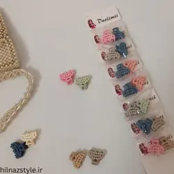 پک دوتایی مینی کلیپس شمعی توپی - فروشگاه اینترنتی اکسسوری های مو هیلناز