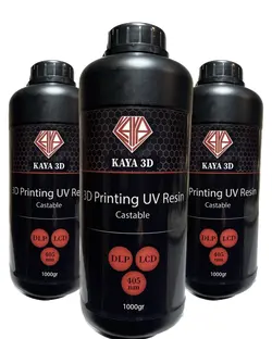 رزین ریختگری قرمز پرینتر سه بعدی طلا و‌ جواهرات و‌نقره