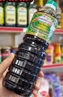سویا سس ۱ لیتر امریکن شف – american chef