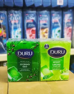 صابون دورو زیتون مدل DURU NATURAL OLIVE بسته 4 عددی