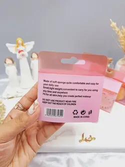 ست پک دوتایی فیس براش هشت پا و پد تخم مرغی MEILI STAR کد 4822 - فروشگاه عمده لوازم آرایشی ورانی