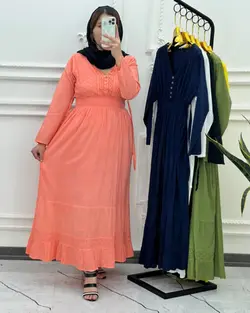 ساحلی سلن آستین بلند هندی 824 - آراد فشن