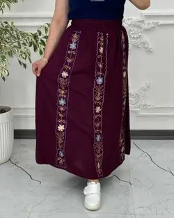 دامن مودیت گلدوزی هندی 6792 - آراد فشن