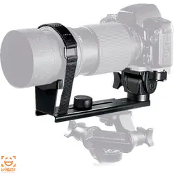 هد نگهدارنده لنز مانفروتو Manfrotto 293 Telephoto Lens Support with Quick Release