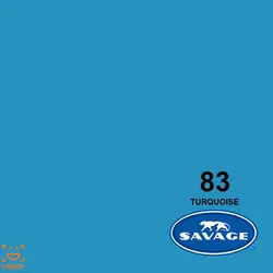 فون کاغذی فیروزه ای Savage Turquoise 83