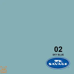 فون کاغذی آبی آسمانی Savage Sky Blue 02