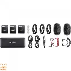 کیت میکروفون بی سیم گودکس مدل Godox MoveLink II M2