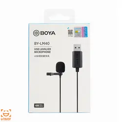 میکروفون یقه ای بویا برای کامپیوتر و لپ‌ تاپ BY-LM40