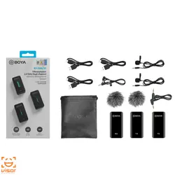 میکروفون یقه ای بویا دو کاربره BY-XM6-S2