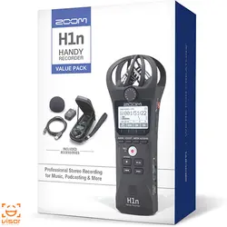 رکوردر صدا زوم  ZOOM H1n-VP Handy Recorder