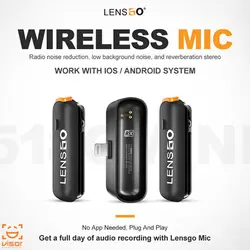 میکروفون بی سیم LENSGO مدل 518C Mini
