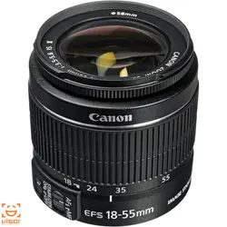 لنز کانن Canon EF-S 18-55mm F/3.5-5.6 II