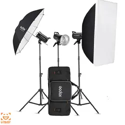کیت فلاش استودیویی گودکس Godox SK400II-V Studio Flash 3-Light