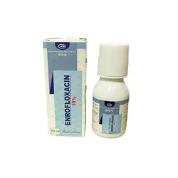 محلول خوراکی انروفلوکساسین (50 میلی لیتری)