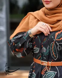 مانتو عبایی کژال مشکی