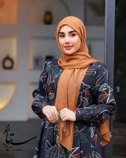 مانتو عبایی کژال مشکی