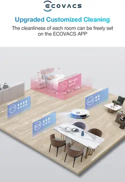 جاروی رباتیک مخزن‌دار Ecovacs Deebot N8 Plus