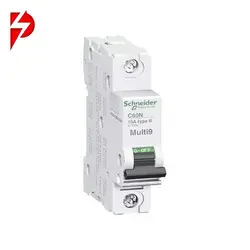 کلید مینیاتوری تک پل ۶ آمپر اشنایدر ۶kA موتوری AC کد se-24399 - الکترو پایاز