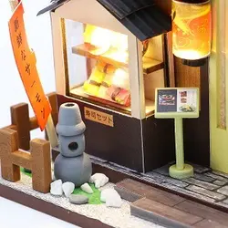 خانه عروسکی مینیاتوی DIY سوشی فروشی مدل M2011