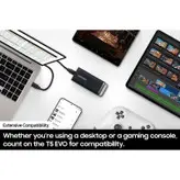 اس اس دی اکسترنال سامسونگ مدل Portable SSD T5 EVO ظرفیت چهار ترابایت