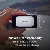 اس اس دی اکسترنال کینگستون مدل XS2000 Portable SSD USB-C3.2 GEN2x2 ظرفیت 2 ترابایت