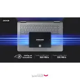 اس اس دی اینترنال سامسونگ مدل evo 870 ظرفیت 250 گیگابایت بسته دو عددی
