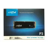 اس اس دی اینترنال کروشیال مدل P3 PCIe M.2 2280 ظرفیت یک ترابایت