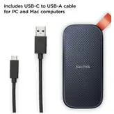 اس اس دی اکسترنال سن دیسک مدل PORTABLE E30 ظرفیت 480 گیگابایت