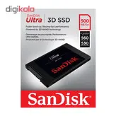 اس اس دی اینترنال سن دیسک مدل ULTRA 3D ظرفیت 500 گیگابایت