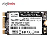اس اس دی اینترنال تیم گروپ مدل TMPS7256G0C101 ظرفیت 256 گیگابایت