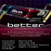اس اس دی اینترنال موشکین دلتا مدل gen 4 - pcle gen 4x4 - m.2 (2280) ظرفیت 4 ترابایت
