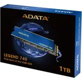اس اس دی اینترنال ای دیتا مدل LEGEND 700 PCIe Gen3 x4 M.2 2280 ظرفیت یک ترابایت
