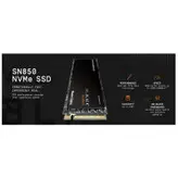 اس اس دی اینترنال وسترن دیجیتال مدل SN850 WDS100T1X0E M.2 NVME 2280 ظرفیت 1 ترابایت
