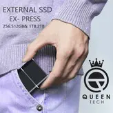 اس اس دی اکسترنال کوئین تک مدل EX-PRESS ظرفیت 512 گیگابایت