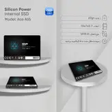 اس اس دی اینترنال SATA3.0 سیلیکون پاور مدل Ace A55 ظرفیت 256 گیگابایت