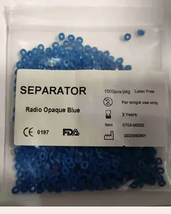 سپراتور ارتودنسی-Radiopaque Separator