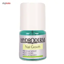 محلول تقویت کننده ناخن هیدرودرم کد 01 حجم 8 میلی لیتر مدل nail growth