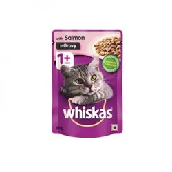 غذای پوچ گربه بالغ با طعم مرغ در ژله ویسکاس (Whiskas Pouch Tavuklu In Jelly) وزن 85 گرم