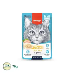 پوچ گربه ونپی با طعم مرغ وزن ۷۰ گرم - تاچ پت شاپ