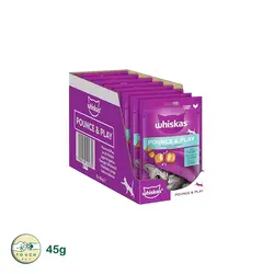 تشویقی مغزدار گربه ویسکاس مناسب افزایش انرژی 45 گرم