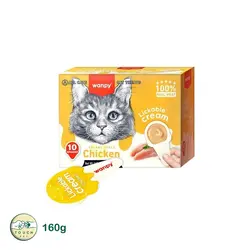 بستنی قاشقی گربه ونپی طعم مرغ وزن 160گرم (یک عدد) - تاچ پت شاپ